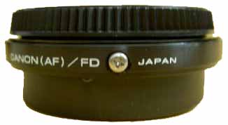 Canon FD Lens to EOS EF Body Mount MACRO Adapter