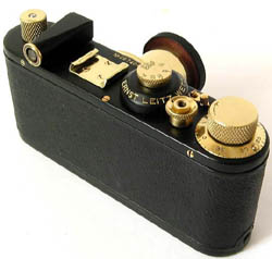 Leica Camera Copy - Black-Gold