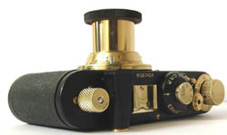 Leica Camera Copy - Black-Gold