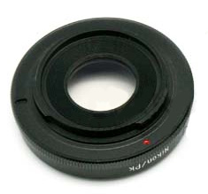 Nikon Lens to Pentax Optical Adapter