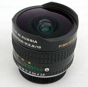 Fisheye MC Zenitar-K (Pentax) 16mm f/2.8